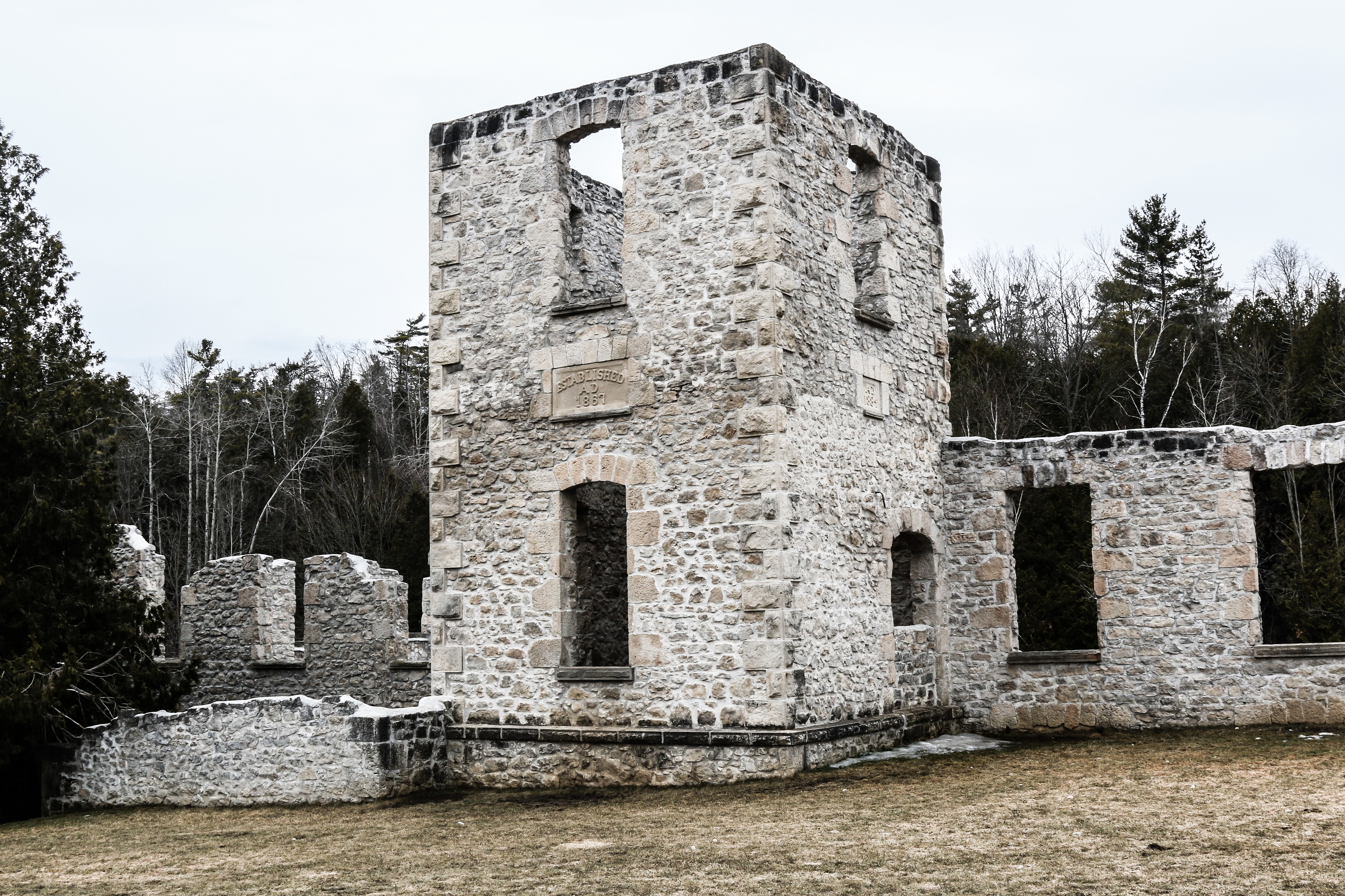 Ruins of Old Woolen Mill, Rockwood Conservation Area, Rockwood Ontario, Things to see in Rockwood,