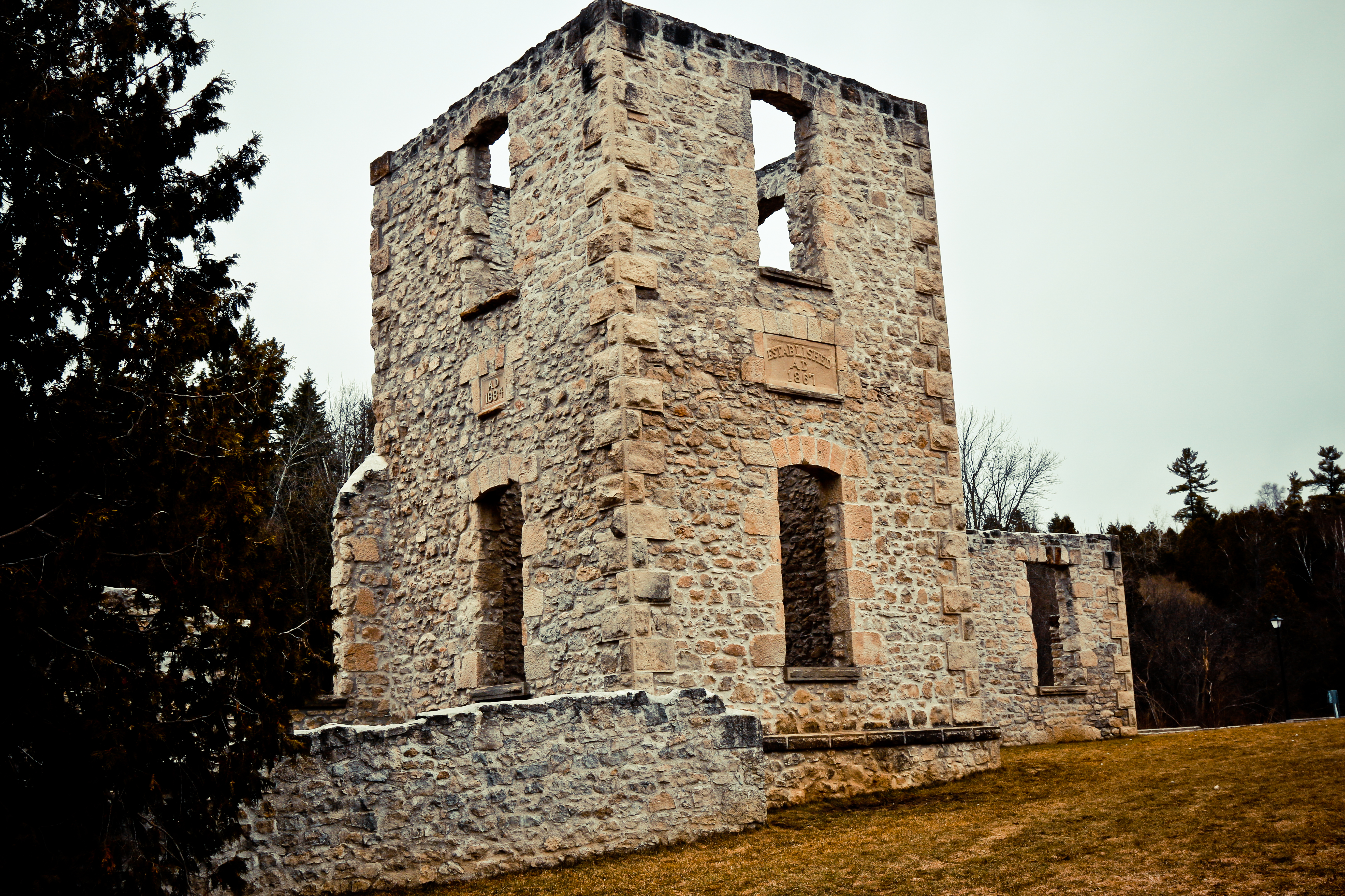 Ruins of Old Woolen Mill, Rockwood Conservation Area, Rockwood Ontario, Things to see in Rockwood,